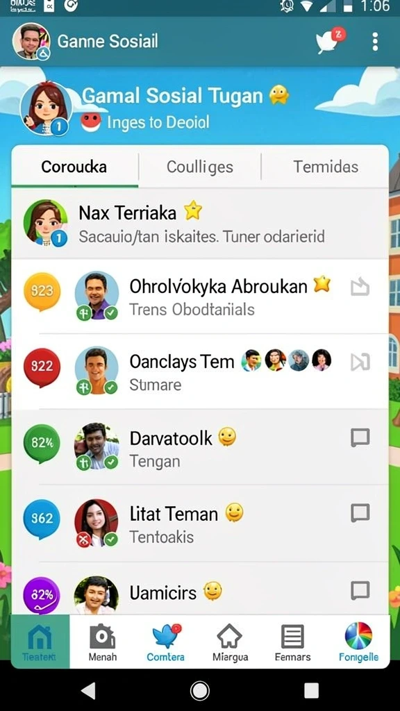 cadas138 - Tampilan antarmuka yang intuitif dan menarik.