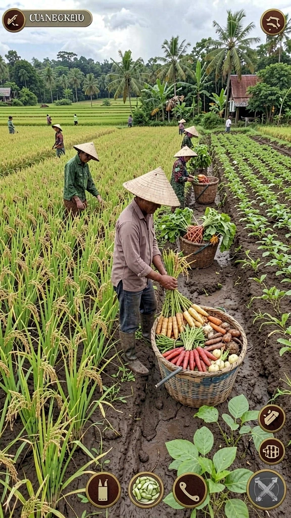 galaxy77 - Tampilan menu yang intuitif dan mudah digunakan.