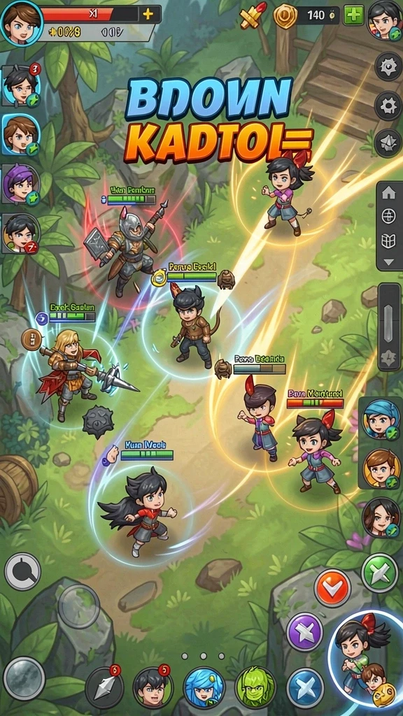 gg288 - Screenshot dari mode multiplayer yang mendebarkan.