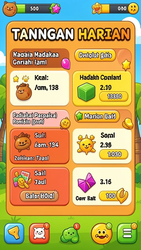 interwin - Ilustrasi aksi seru dalam permainan.