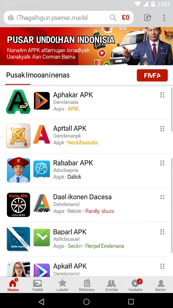 kijangwin - Tampilan antarmuka yang user-friendly.