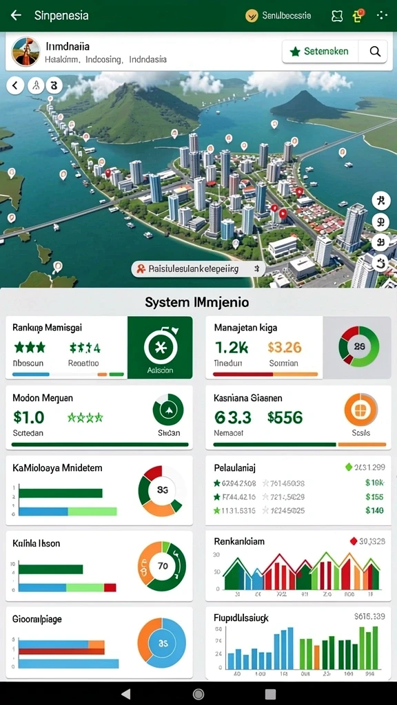 mapna777 - Tampilan karakter dengan desain unik dan menarik.