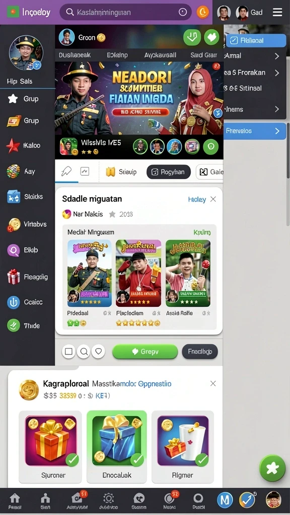 mc888 - Karakter yang sangat detail dan dapat disesuaikan.