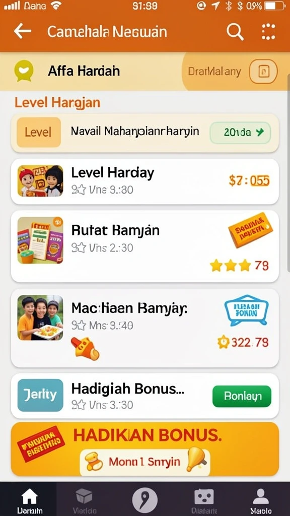 rebahin - Tampilan antarmuka yang menarik dan ramah pengguna.