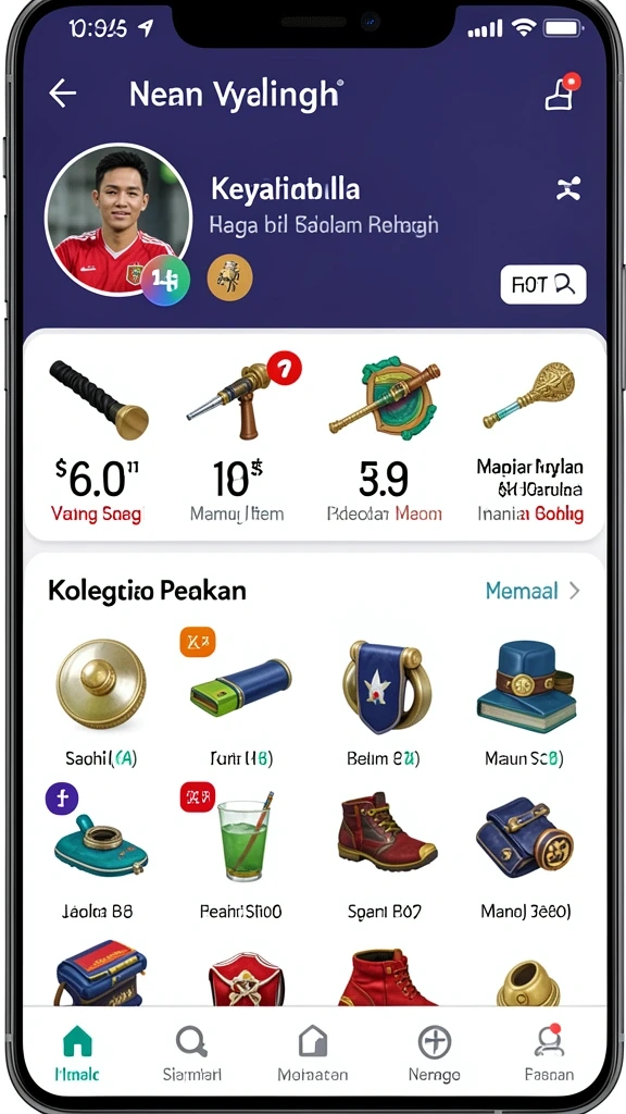 spn88 - Tampilan antarmuka yang modern dan menarik.